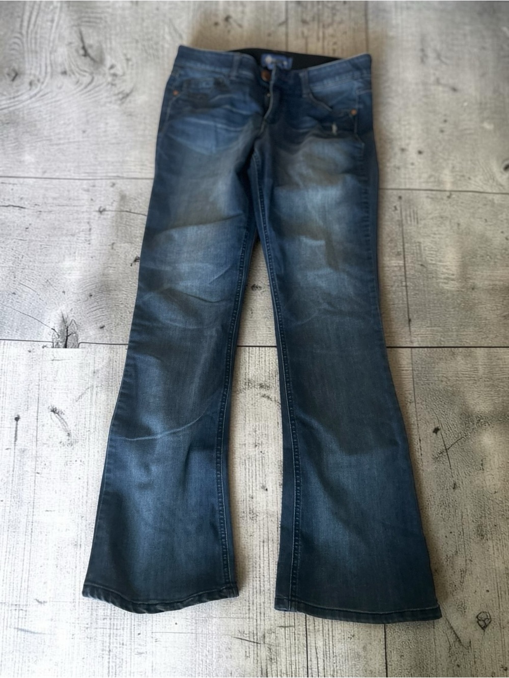 Dark Wash Blue Women's Bootcut Jeans